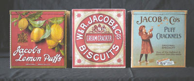 Some packaging from Jacobs Biscuits