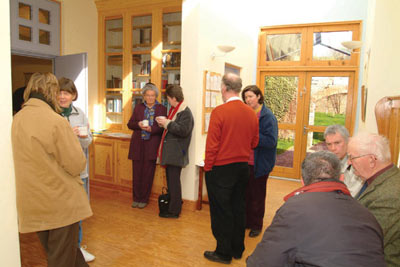 Most meetings are followed by coffee and chat