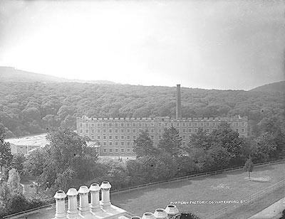 Malcomsons Cotton Mill, Portlaw (The Lawrence Collection, courtesy of The National Library of Ireland)