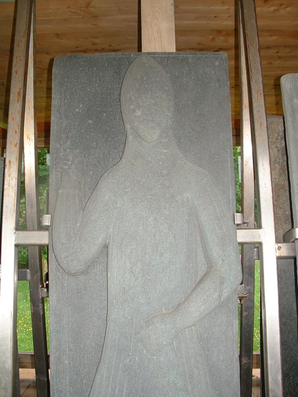 Tombstone Medievel Knight Kintyre Scotland