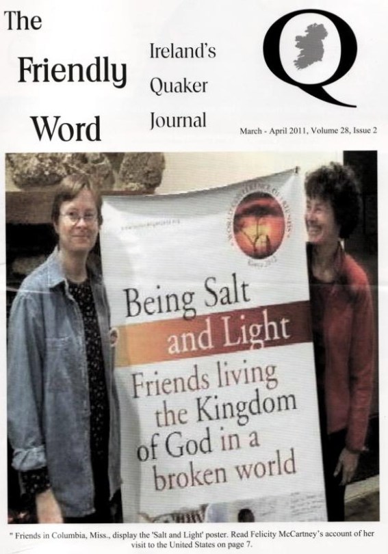 The Friendly Word Magazine Cover March-April 2011