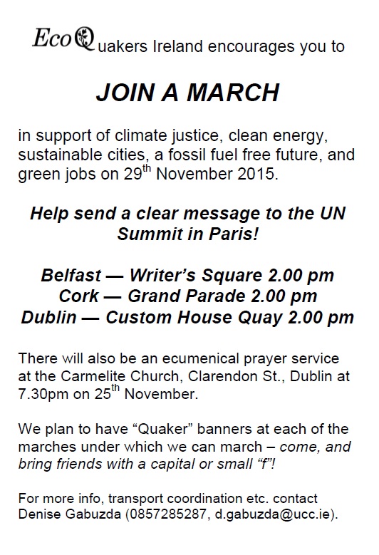 Climate March November 2015