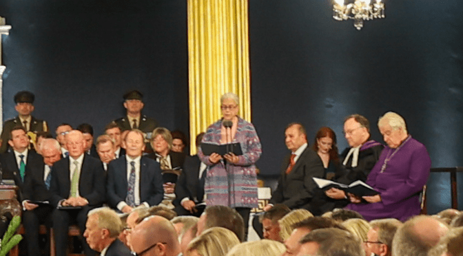 Quaker participation in the Presidential Inauguration Ceremony